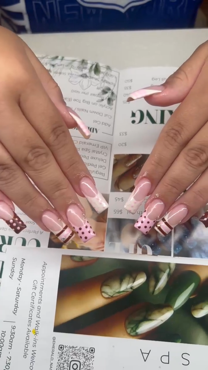 Creative nail art by Emerald Nail Spa NYC