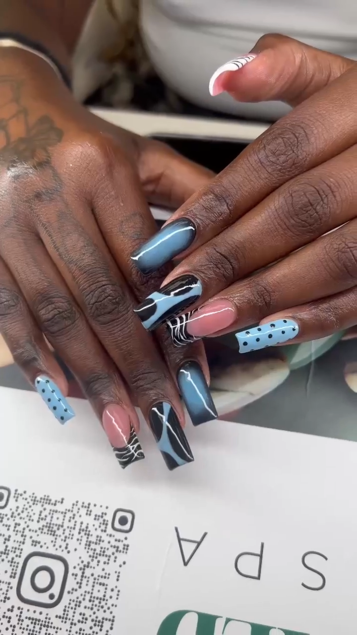 Statement nail art with premium finish