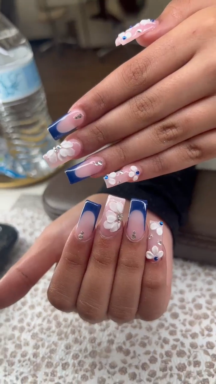 Custom nail art by Emerald Nail Spa